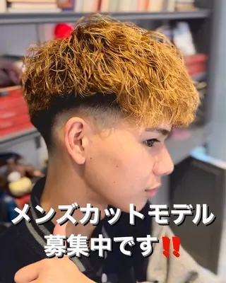 ショート メンズ HANGOUT ／久富のヘアスタイル