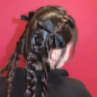 ミディアム ヘアアレンジ mei 撮影モデル募集中！のヘアスタイル