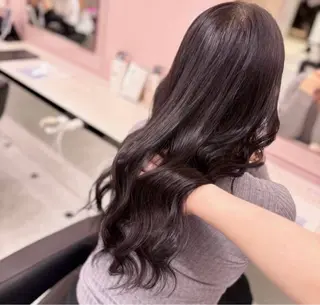ロング miku/ラベンダー 透明感カラー🪻❤︎のヘアスタイル