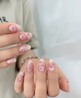 ネイル 🎀セ リ🎀のネイルデザイン