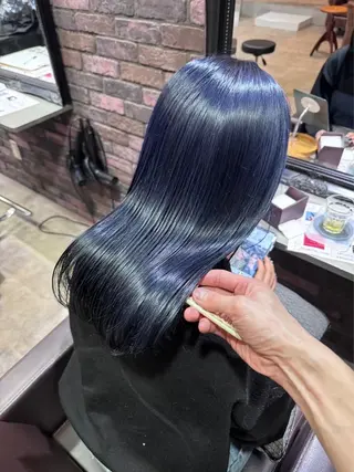 ロング カラー SEPT.所属・キラ/ ブリーチモデル募集中のヘアスタイル