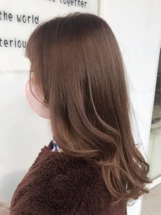 ロング カラー 保子 祐里香のヘアスタイル