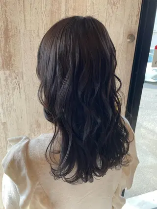 ロング ヘアアレンジ 岡村 真子のヘアスタイル