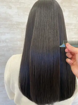 ロング 髪質改善&ヘアケア 永山若奈のヘアスタイル