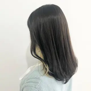 ミディアム カラー お洒落パーマ/ 艶カラー/michiのヘアスタイル