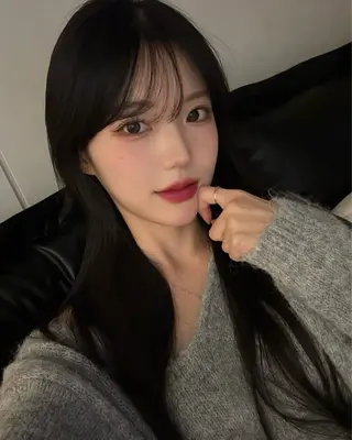 ロング カラー 莉乃/縮毛矯正/髪質 改善/艶カラーのヘアスタイル