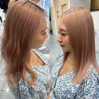 髪質改善/縮毛矯正 /ブリーチ矯正/岡部のヘアスタイル