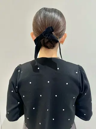 セミロング ヘアアレンジ ヘアアレンジ支持率 No.1🥇RIKOのヘアスタイル