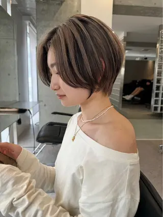 ショート カラー fifth /鈴木あづさのヘアスタイル