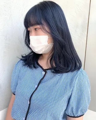 ミディアム カラー minami🪷 暖色カラーのヘアスタイル
