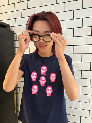 カラー kanoh hinakoのヘアスタイル