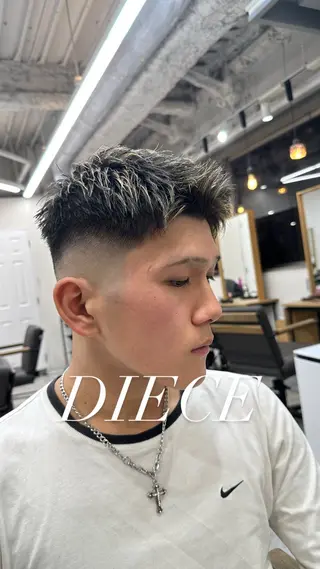 カラー パーマ メンズ DIECE所属・DIECE ⚡️ナツキ⚡️のヘアスタイル