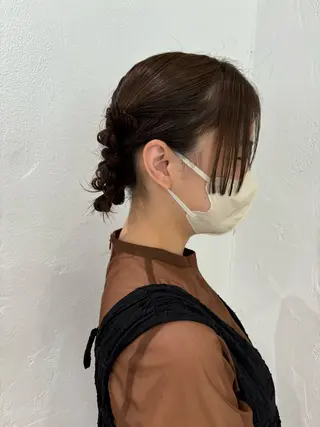 ヘアアレンジ サソウ ユリエ🥥のヘアスタイル