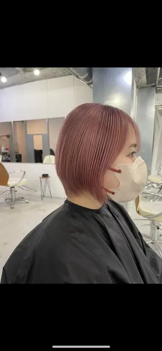 ロング カラー H西梅田所属・カラー専門H西梅田 tagaのヘアスタイル