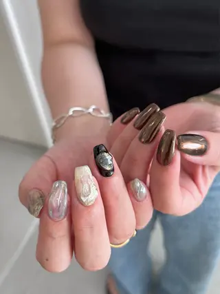 ネイル LETTER_& SAKIのネイルデザイン