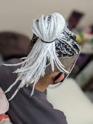 ロング メンズ ヘアアレンジ scamp ★のヘアスタイル