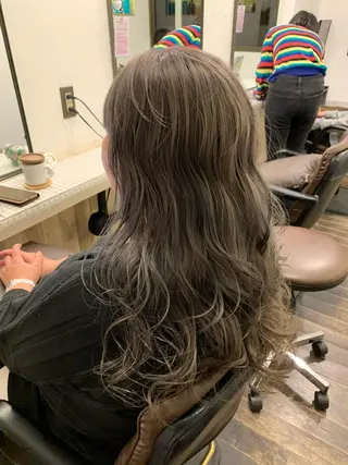 ロング カラー 中嶋 【ナカジマ】のヘアスタイル