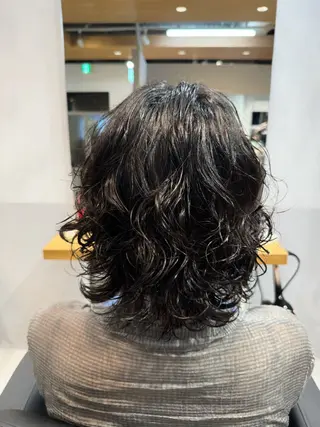 ショート パーマ ✂︎神カット&カラー EIGHT 黒田ダイのヘアスタイル