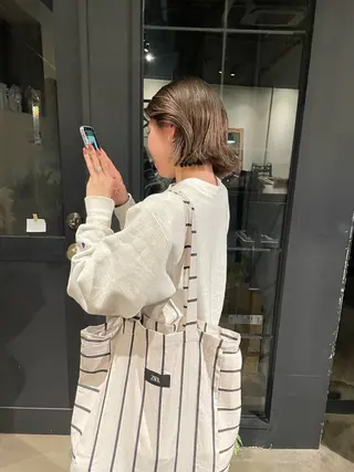 ハナ🌼 梅田/ボブ/パーマのヘアスタイル