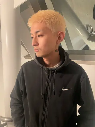 メンズ 🍁ニュアンスパーマ .ショート🍁陸来のヘアスタイル