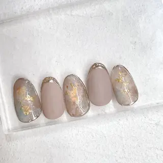 ミディアム Lety total beautyのネイルデザイン