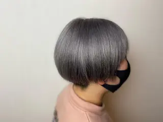 ショート カラー ハラ ルイスのヘアスタイル