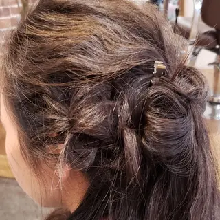 ヘアアレンジ 冨岡 千尋のヘアスタイル