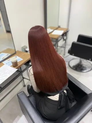 ロング SAKI🫧透明感 カラー&エクステのヘアスタイル