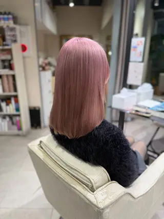 ミディアム カラー 🦋美髪／エクステ 🦋アベイクミのヘアスタイル