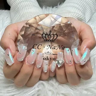 ネイル 💎CC・NaNa 韓国風ネイル🌙Cのネイルデザイン