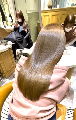 セミロング 【代表】 高瀬慎也/縮毛矯正のヘアスタイル