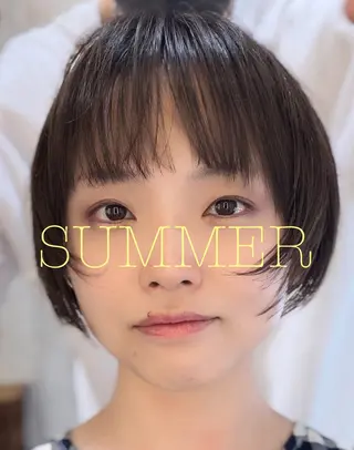 ショート KG Company所属・東京／福岡の美容師 岩本康平のヘアスタイル