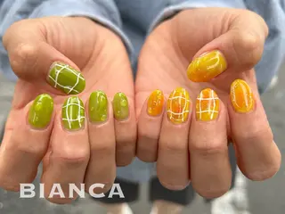 ネイル Bianca赤羽 松元🥣🫧のネイルデザイン