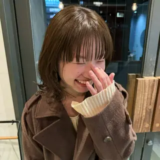 ミディアム beni yumikoのヘアスタイル