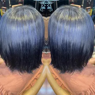 ショート カラー 👑派手髪/カット 👑ANRYのヘアスタイル