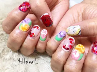 ネイル Yakko pas á pasのネイルデザイン