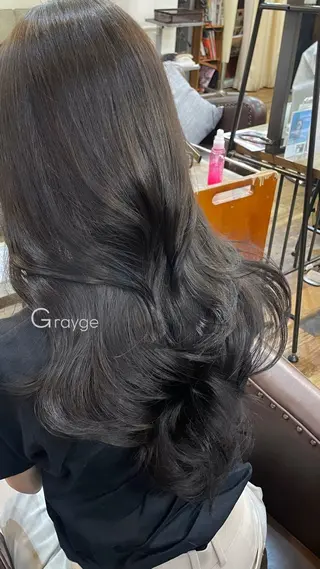 ロング kahona/カラー /白髪染めのヘアスタイル