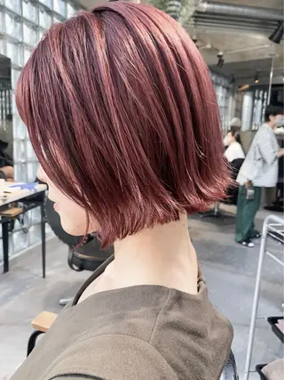 ショート 大橋 美咲のヘアスタイル