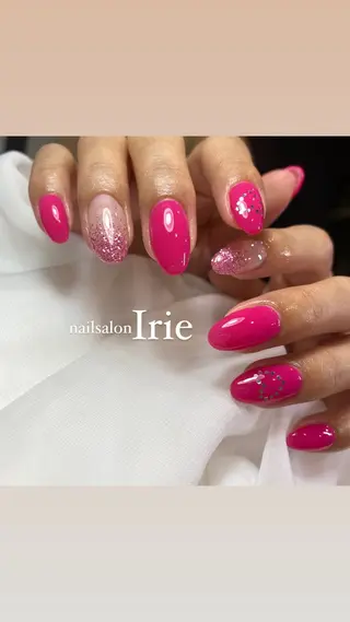 ミディアム 清水 絵里奈のネイルデザイン