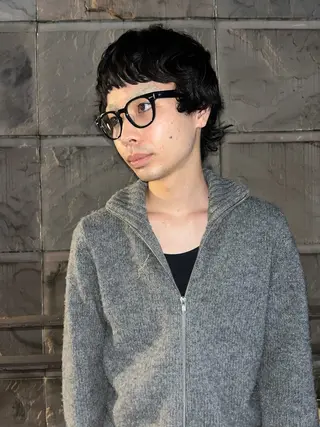 ロング パーマ ヘアアレンジ メンズ 渡邉 舞のヘアスタイル