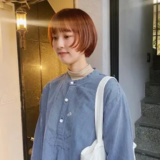 ショート tete nico所属・似合わせ/ヘアカラー nanami🌸のヘアスタイル