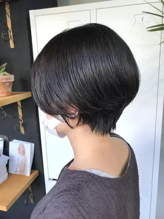 ショート Replica上大岡店所属・藤本正幸 /ショートボブのヘアスタイル