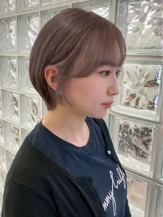 ショート カラー メンズ fifth 渋谷原宿 波巻きパーマイノウエのヘアスタイル