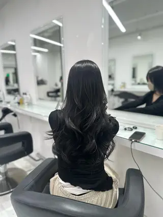 ロング 💖ベージュ💖 MEARIのヘアスタイル