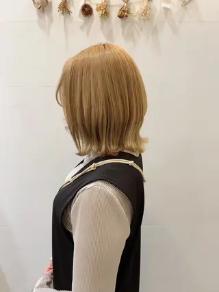 ミディアム カラー ノーブル美容室イオン高橋店所属・鈴木 純子のヘアスタイル