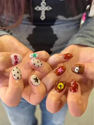 ネイル waka❤️✨ レイヤーボブ/ネイルのヘアスタイル