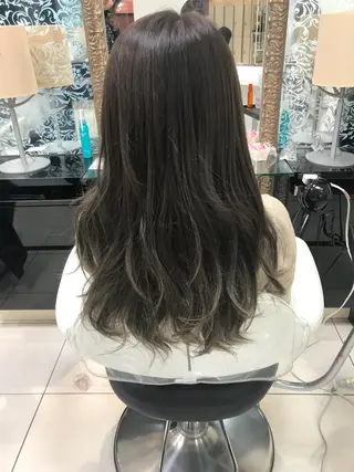 ロング 艶髪✨髪質改善カラー 楠本浩子のヘアスタイル