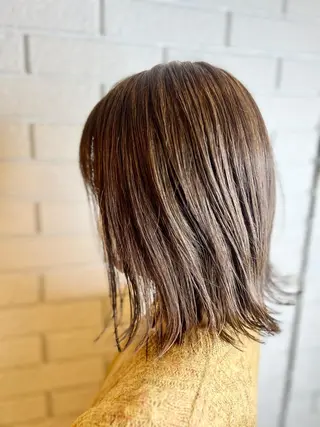 ミディアム カラー 髪質改善✨艶カラー MASAYAのヘアスタイル