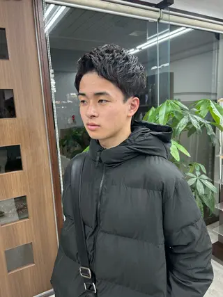 ショート パーマ メンズ メンズパーマの達人 /タカシマ　ダイスケのヘアスタイル