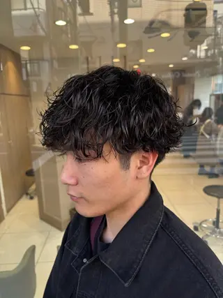 パーマ メンズ 波巻き・カルマ パーマ特化/aoiのヘアスタイル
